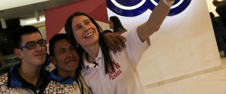 Personas con discapacidad de todas las regiones de Colombia disfrutaron de Cine para Todos